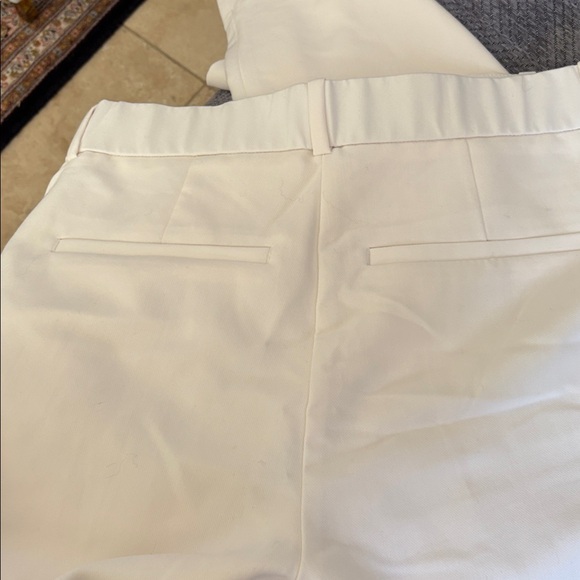 Abercrombie & Fitch Classic White Trousers - Picture 5 of 5